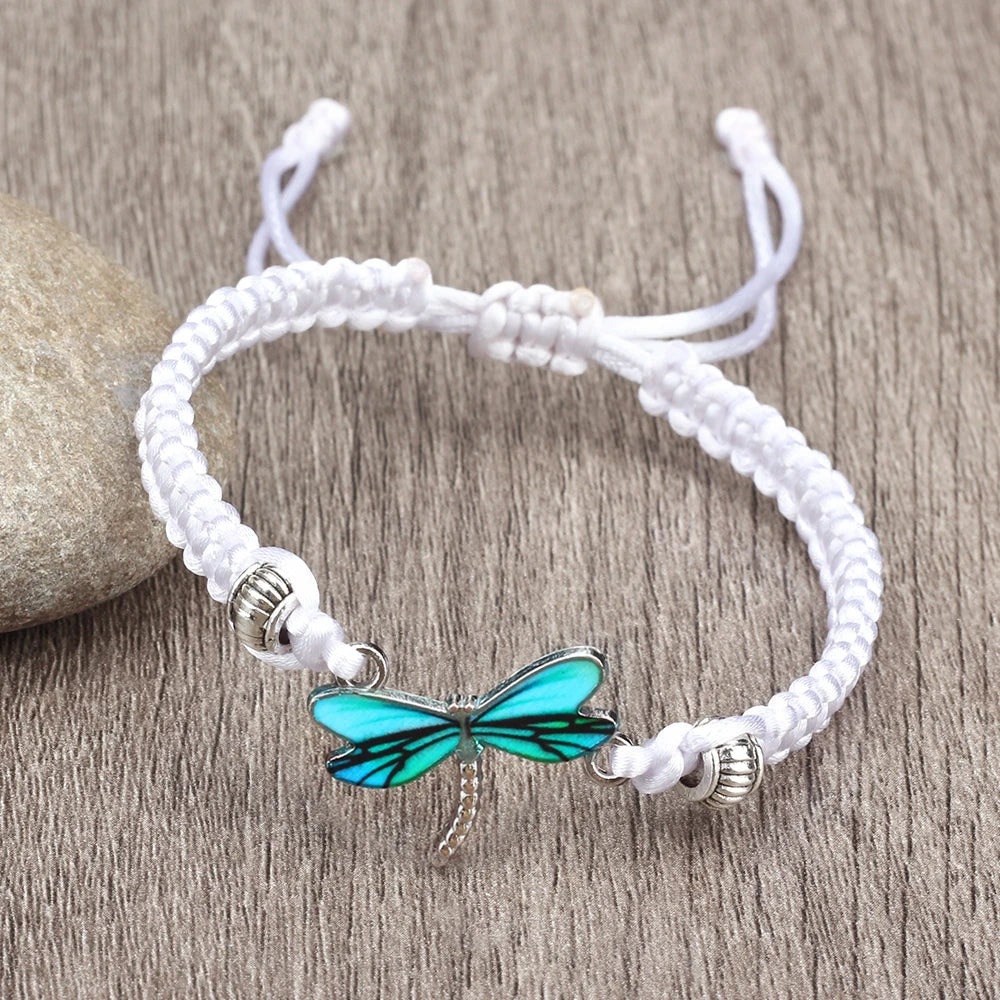 Dragonfly Dreams Handwoven Bracelet