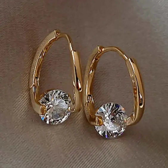 Elegant Crystal Earrings
