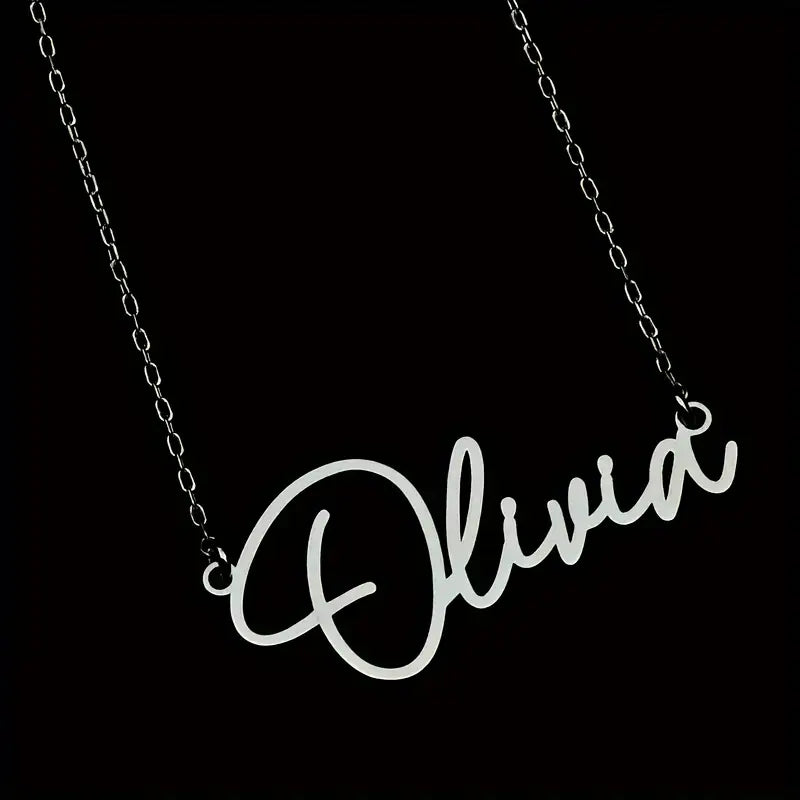 Stainless Steel Name Necklace