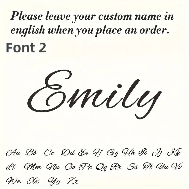 Stainless Steel Name Necklace