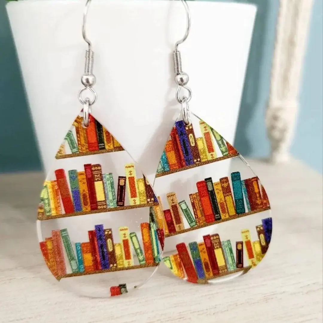Multicolored Vintage Drop Earrings
