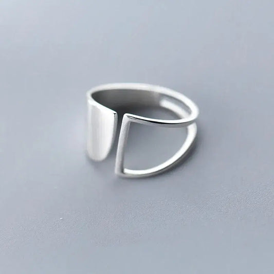 Vintage Silver Two Layers Ring