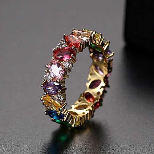Vintage Bunter Zirconia Ring
