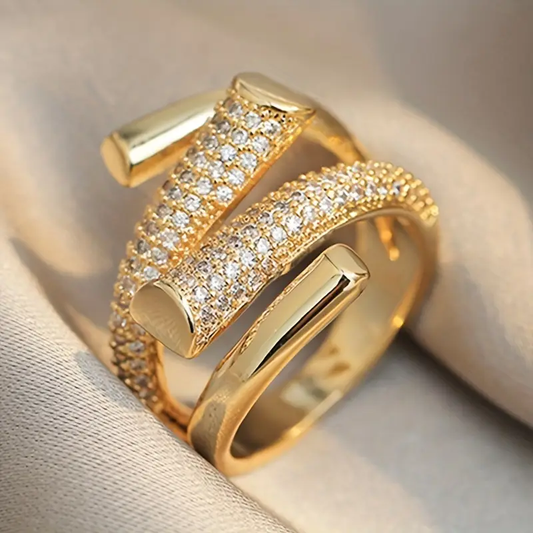 Brilliant Gold Ring