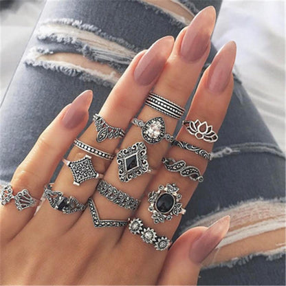 Unique Premium Set with 8 to 12 Rings